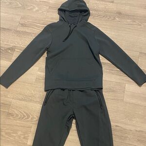 Dark Green Hoodie and Joggers Set